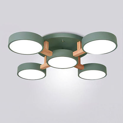 Modern Flush Bedroom Lamp