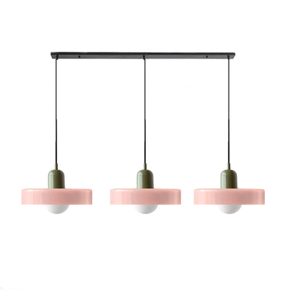 Triple Glass Pendant Light