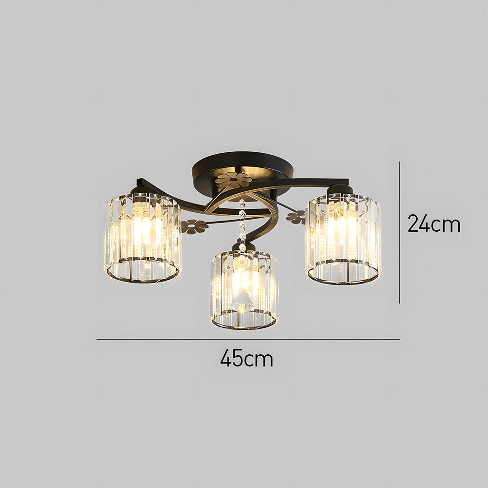 Modern Glam Ceiling Fixture