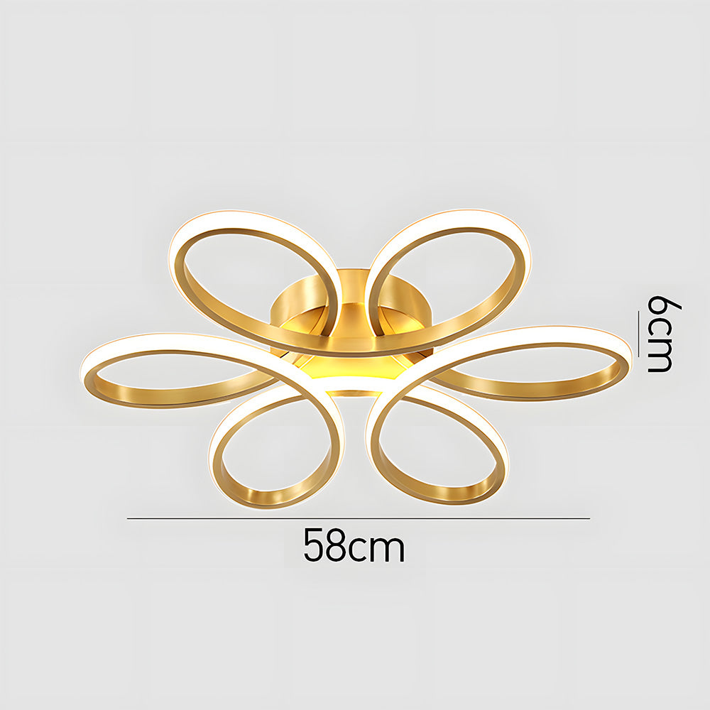 Petal Design Ceiling Lamp