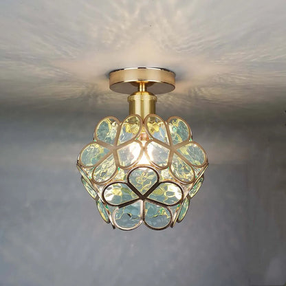 Glass Hallway Light