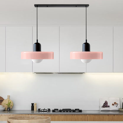 Bauhaus Stained Glass Pendant