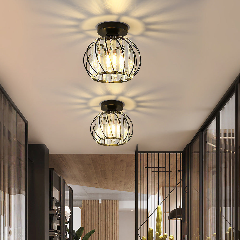Glass Hallway Ceiling Lights