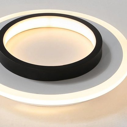 Round Metal & Acrylic Ceiling Light