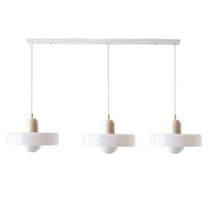 Triple Glass Pendant Light