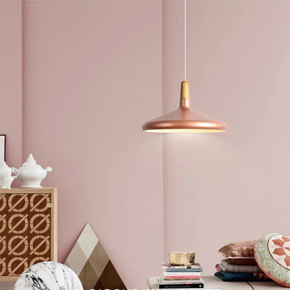 Macaron Wooden Pendant Light