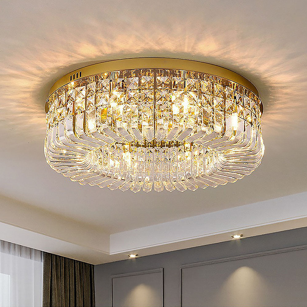 Glamorous Bedroom Flush Light