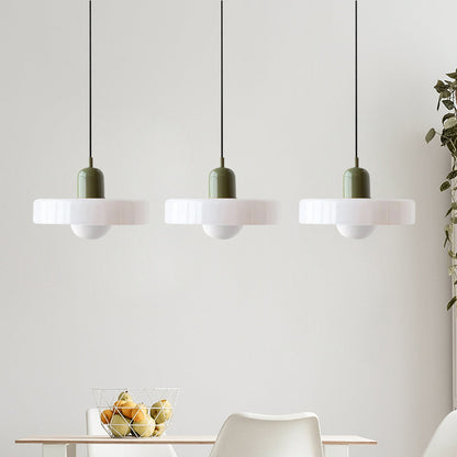 Triple Glass Pendant Light