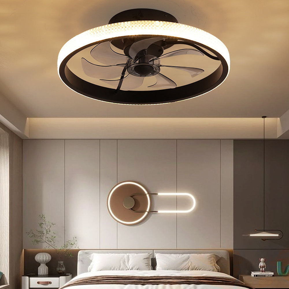 Smart LED Ceiling Fan with Remote