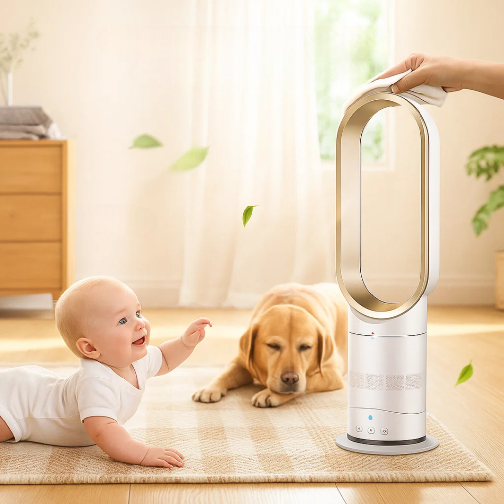 16-Inch Bladeless Tower Fan