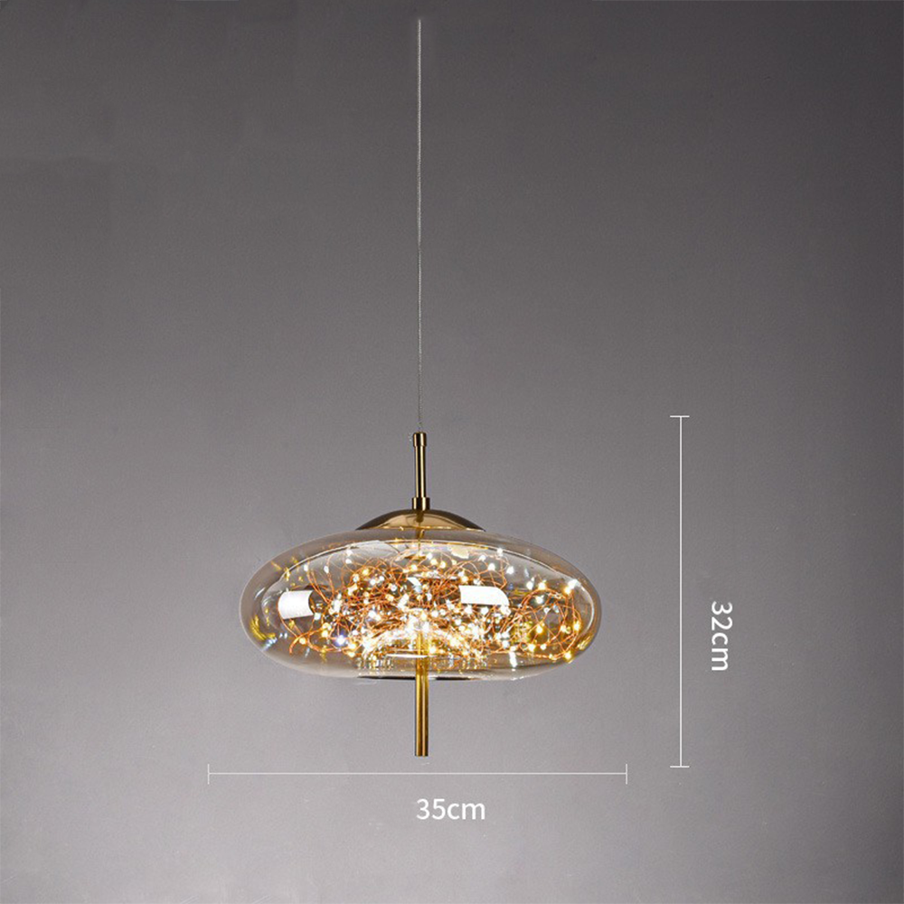 Elegant Linear Hanging Light