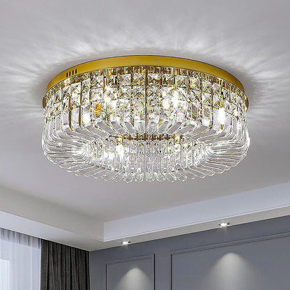 Glamorous Bedroom Flush Light