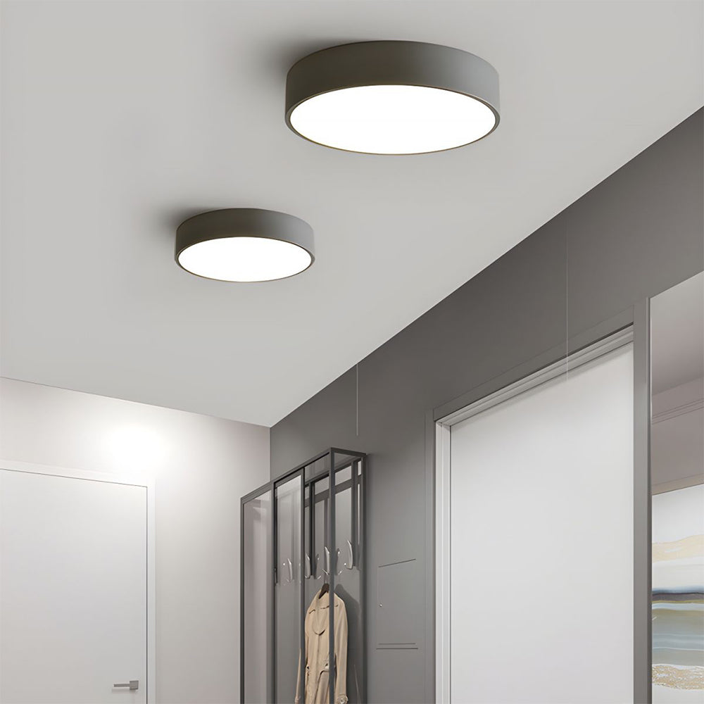 Round LED Ceiling Light Flat Design