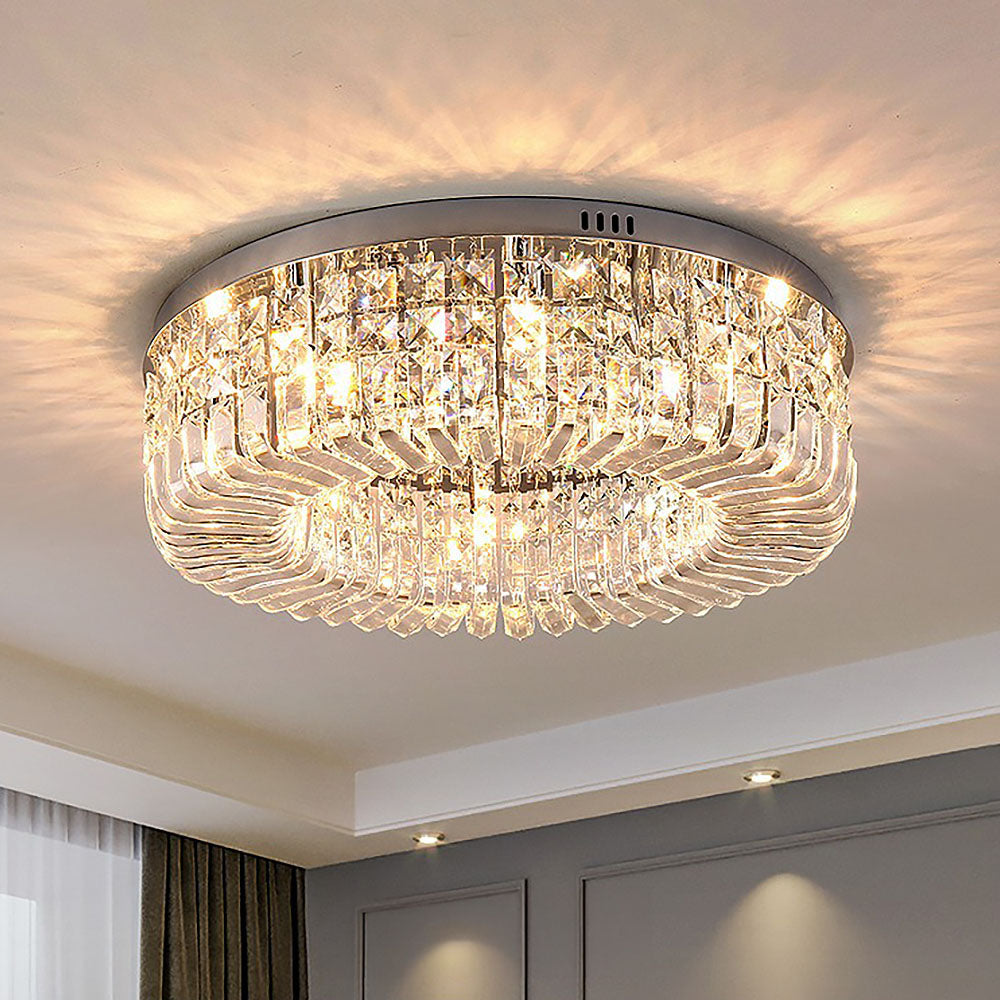Glamorous Bedroom Flush Light