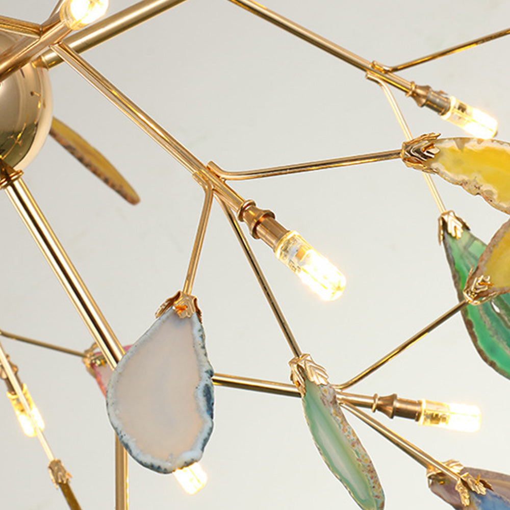 Luxury Agate Stone Chandelier