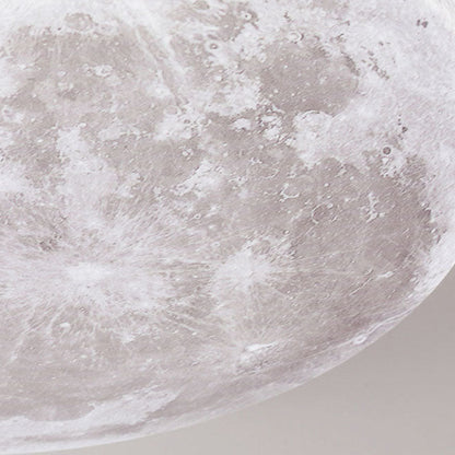 Moon-Inspired Art Deco Ceiling Light
