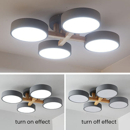 Modern Flush Bedroom Lamp