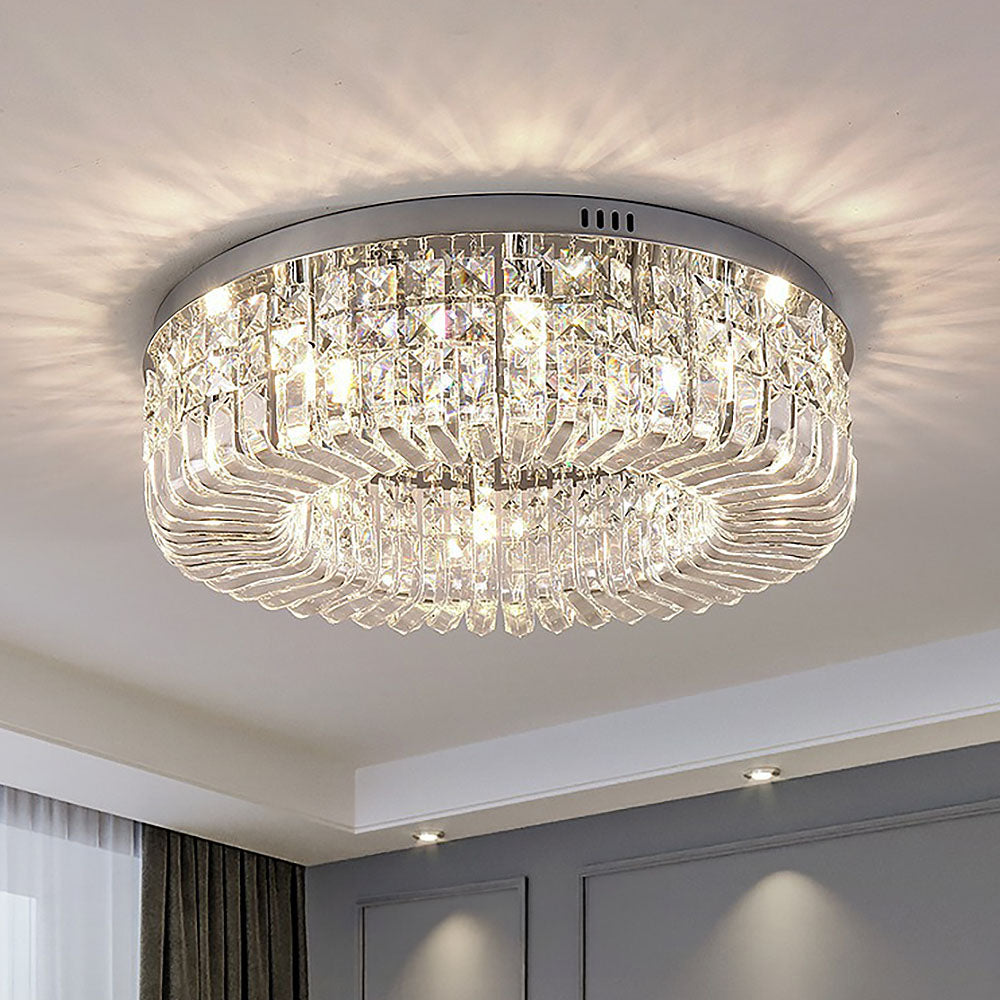 Glamorous Bedroom Flush Light