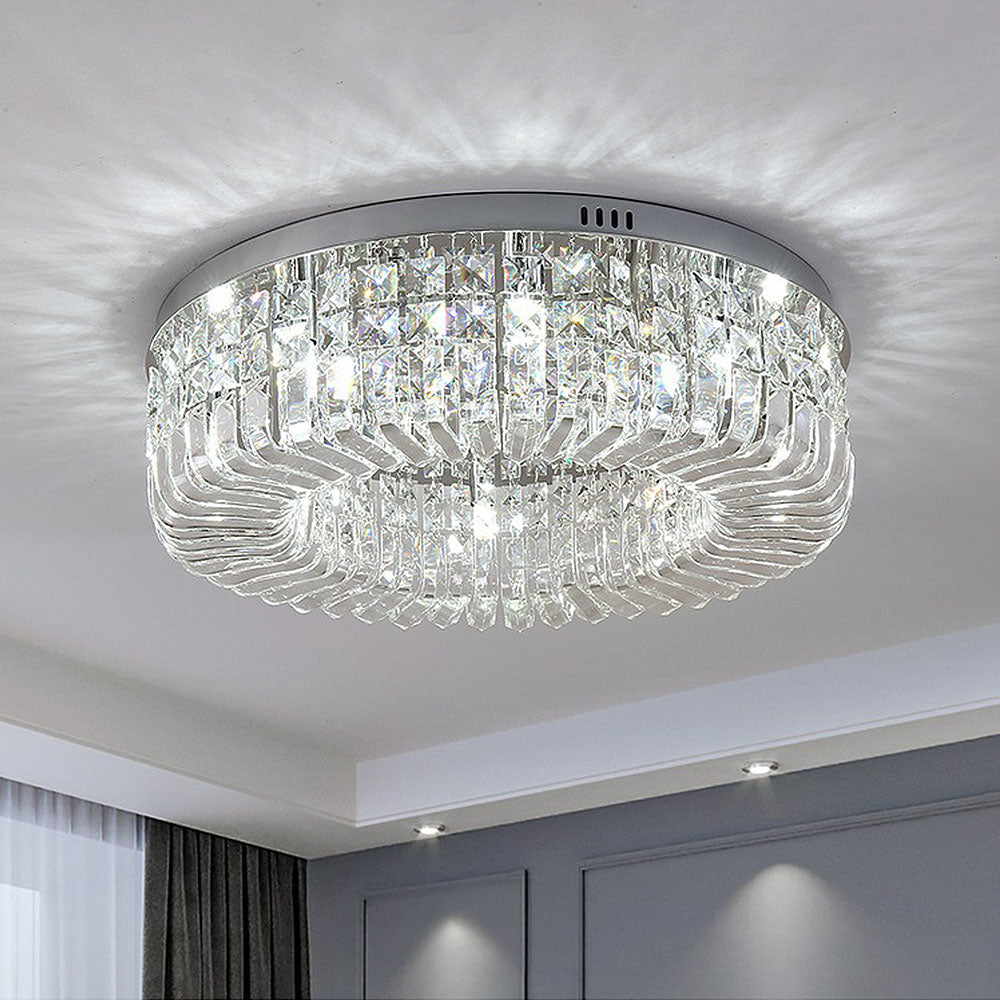 Glamorous Bedroom Flush Light