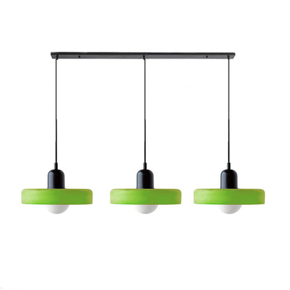 Triple Glass Pendant Light