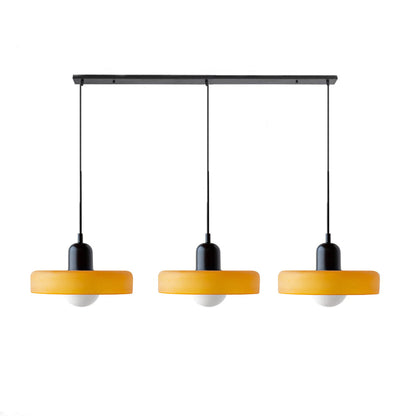 Triple Glass Pendant Light