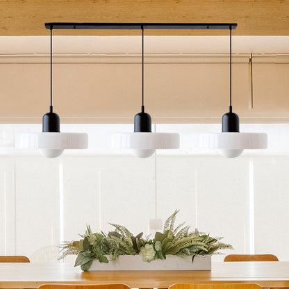 Triple Glass Pendant Light