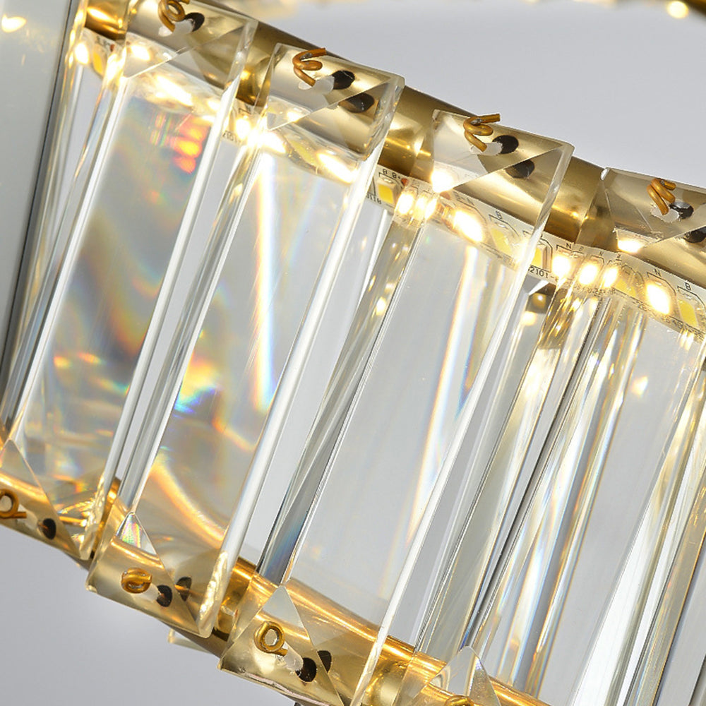 Crystal Glow Ceiling Light