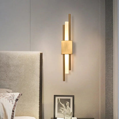 Wall-Mounted Linen Accent Lamp