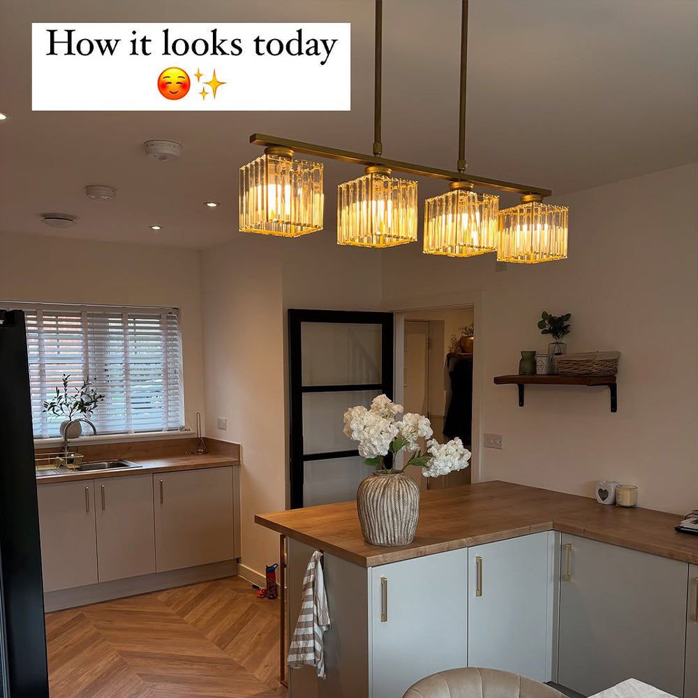 Minimalist Glass-Look Light