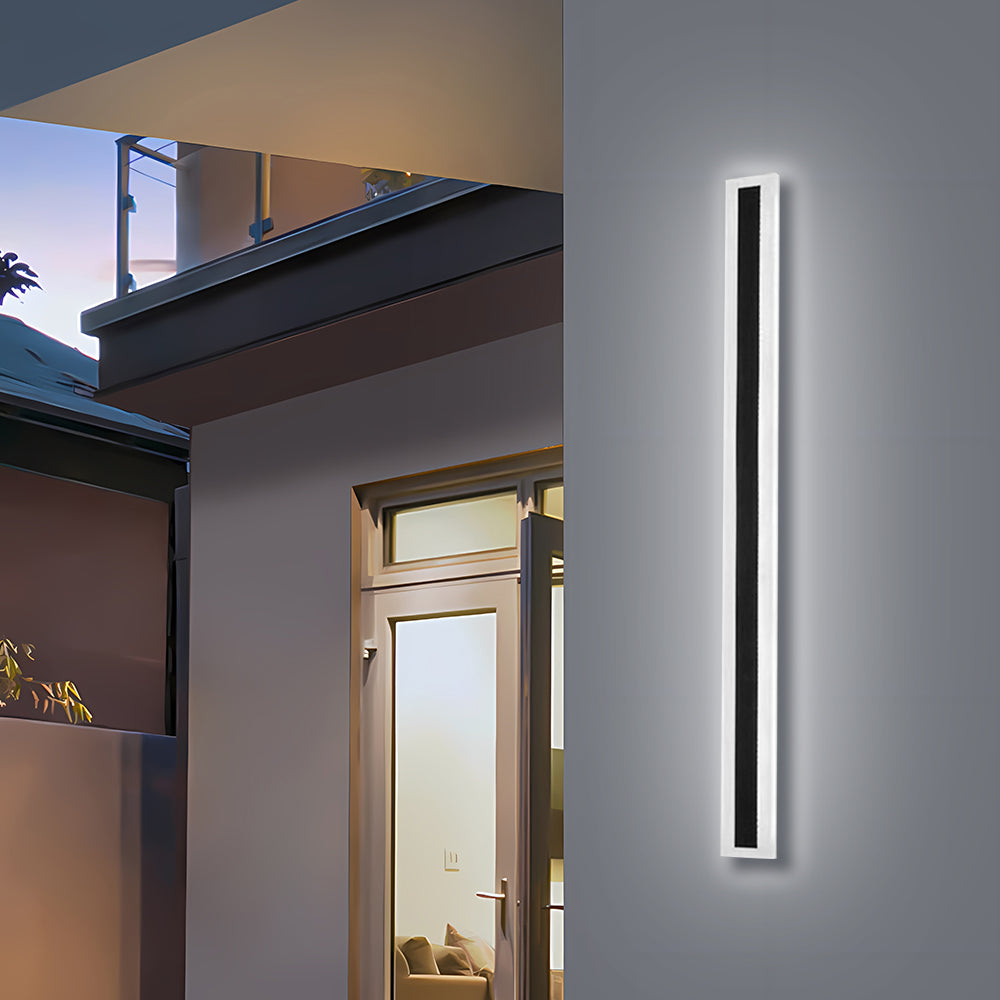 Black Modern LED Outdoor Wall Lamp IP65