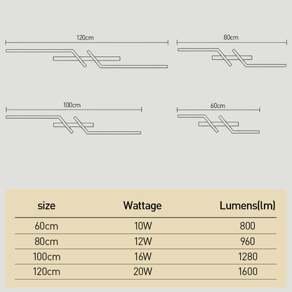 Slim Strip LED Ceiling Light