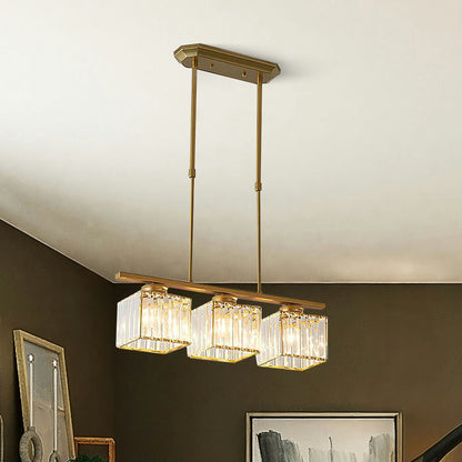 Vintage Glass Pendant Lamp