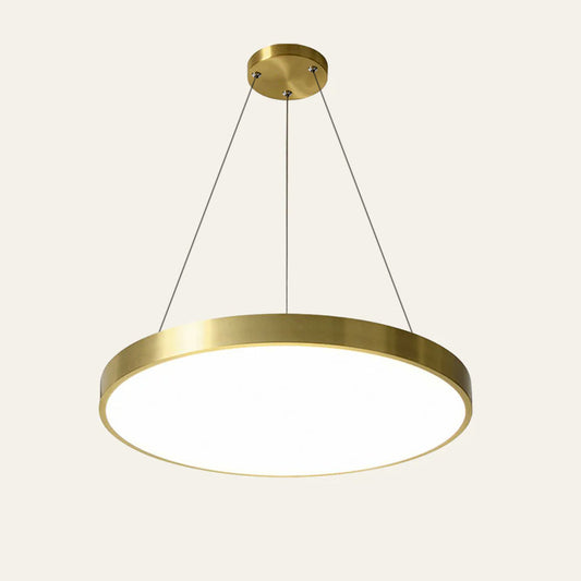 Minimalist Golden LED Bedroom Light