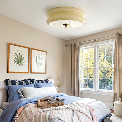 Cream Cake Art Deco Ceiling Light