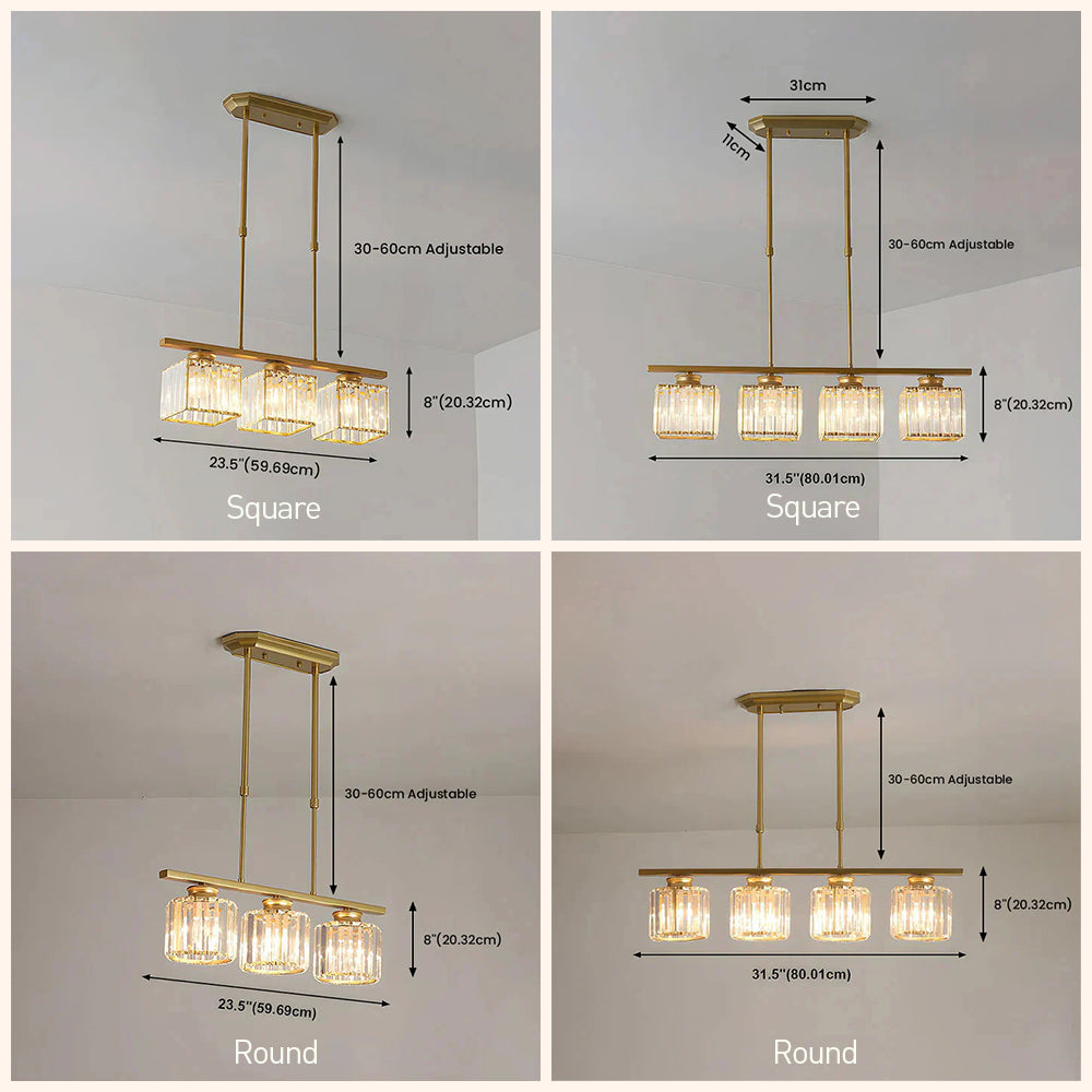 Minimalist Glass-Look Light