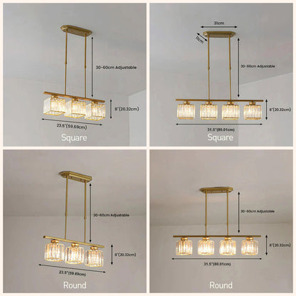 Minimalist Glass-Look Light