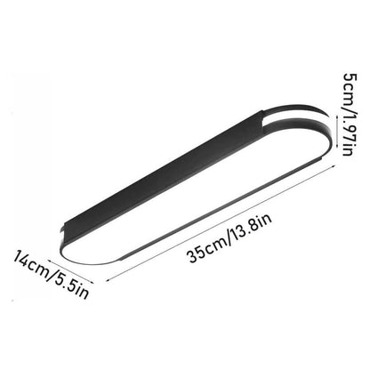 Acrylic Flush Ceiling Luminaire