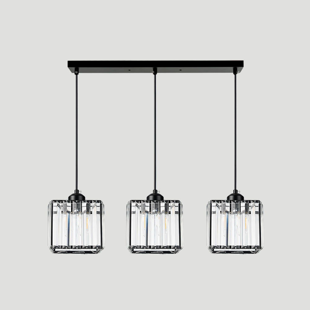 Multi-Light Crystal Island Pendant