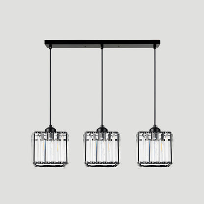 Multi-Light Crystal Island Pendant