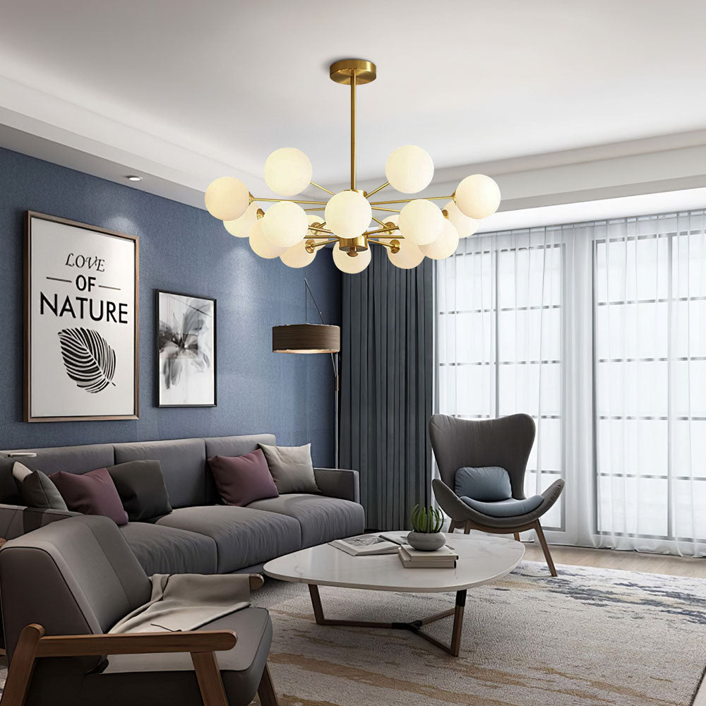 Gold Minimalist Ceiling Fixture