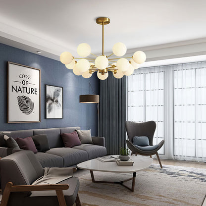 Gold Minimalist Ceiling Fixture