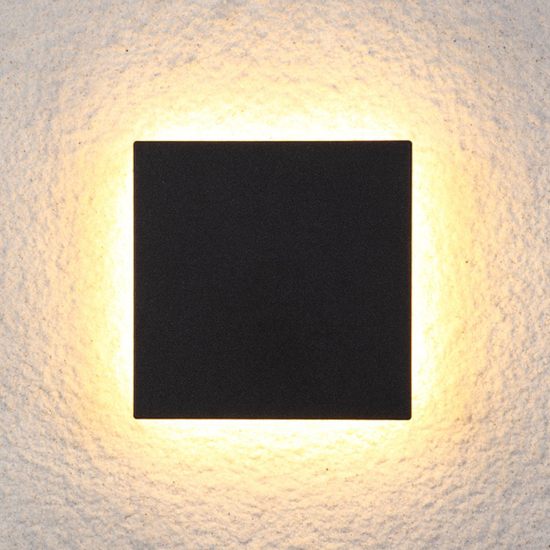 Modern Geometric LED Outdoor Wall Light