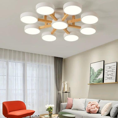 Modern Flush Bedroom Lamp