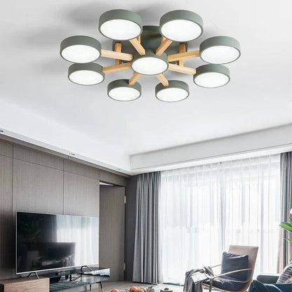 Modern Flush Bedroom Lamp
