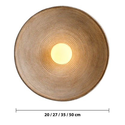 Japanese minimalist design wall lamp