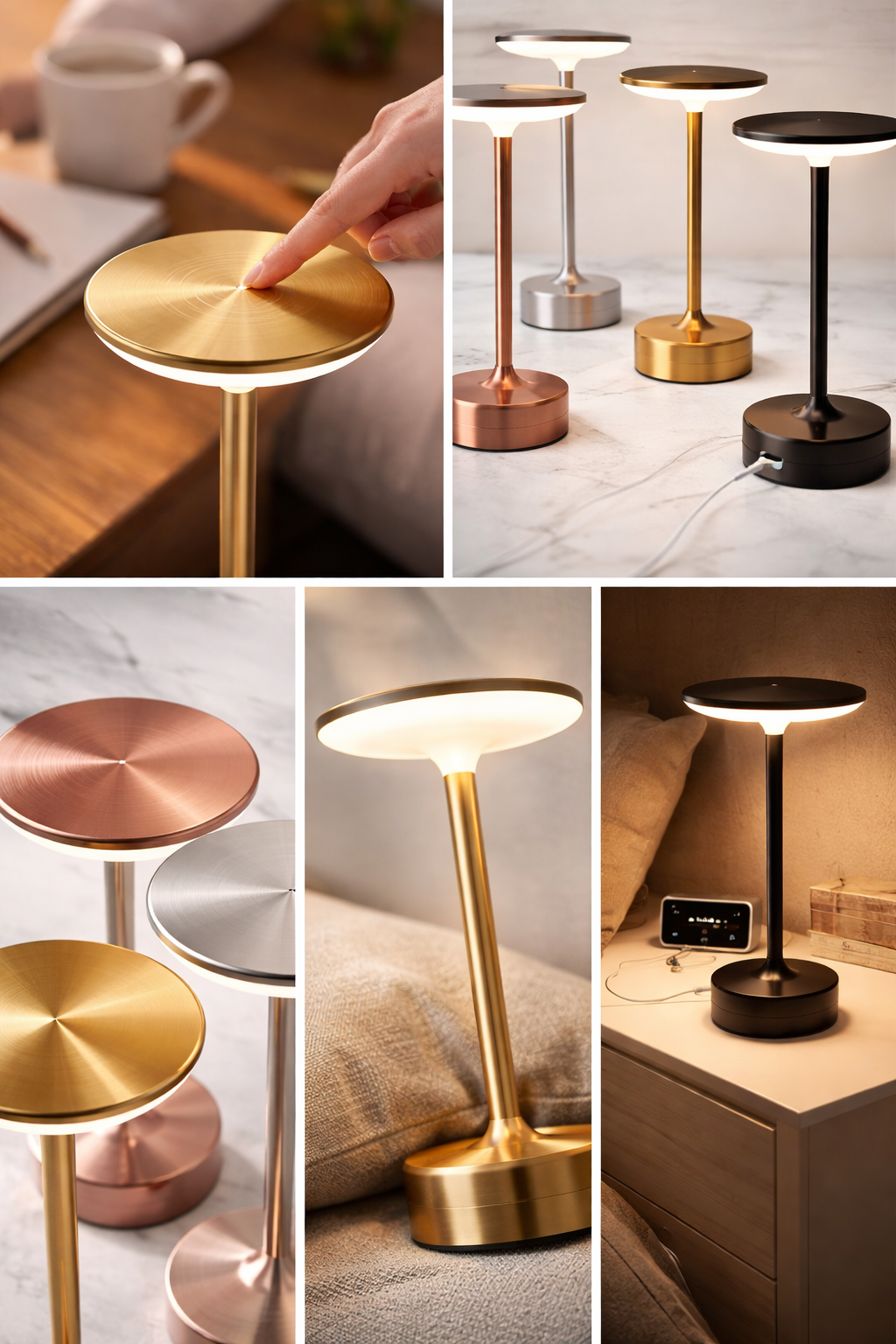 Modern Rechargeable LED Table Lamp