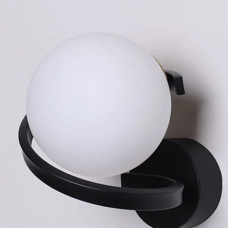 Black & Copper LED Wall Light