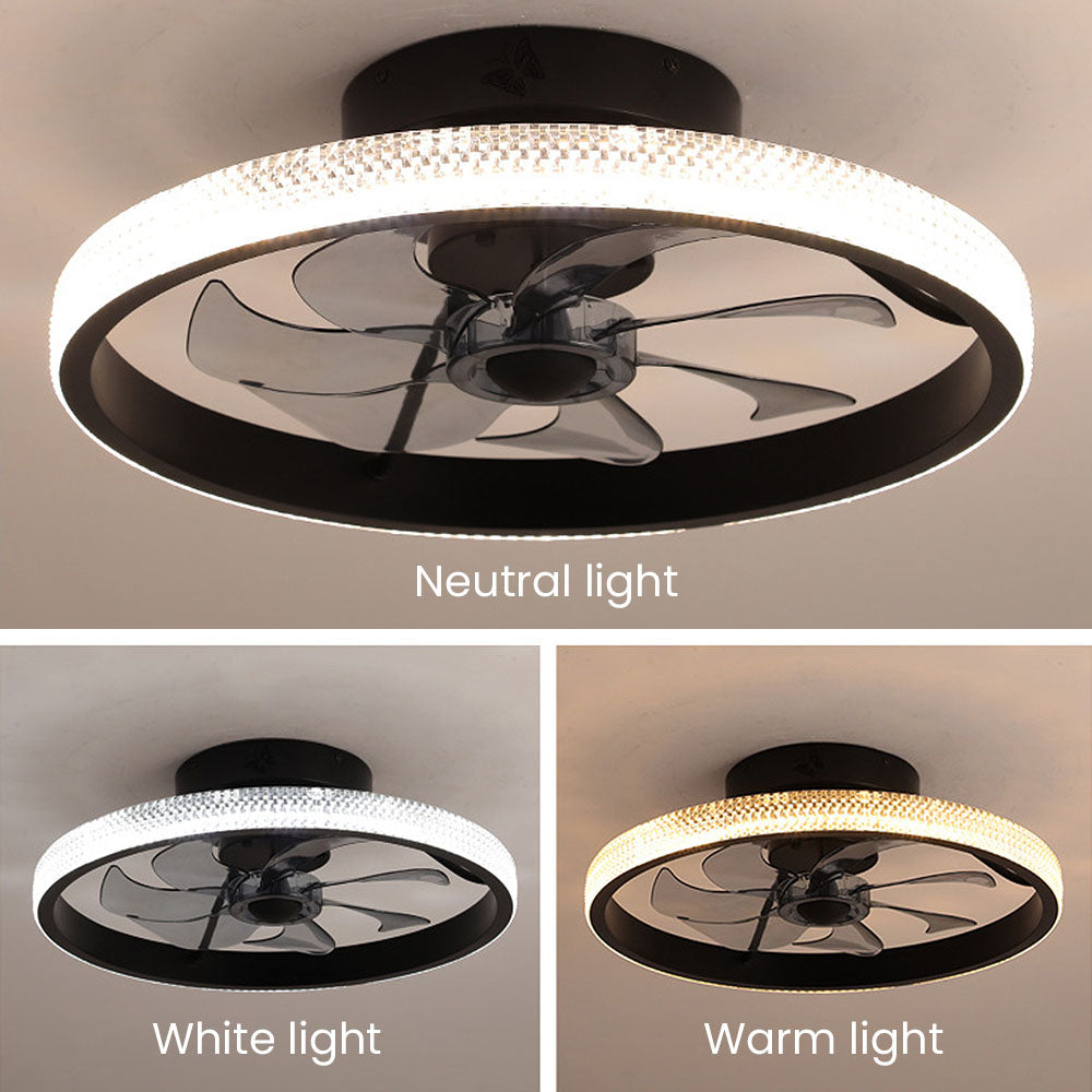 Smart LED Ceiling Fan with Remote