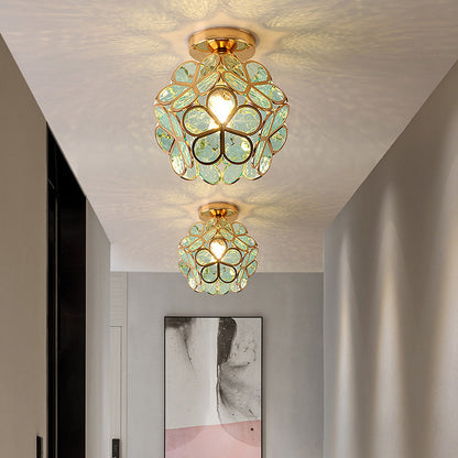 Glass Hallway Light