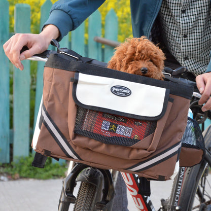 RideEase Afneembare Fietstas voor Huisdieren – Veilig & Comfortabel